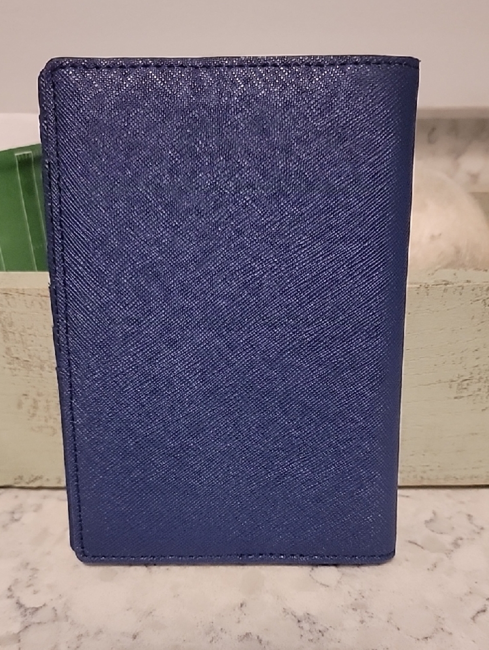 Kate Spade Navy Passport Holder with Turtle Applique "Under The Sea" Collection - Picture 6 of 11